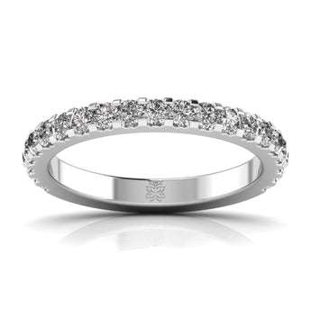 Ivana Jewels Rings White Gold / 14KT 0.85 Carat Infinity Grace Ring