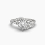 Ivana Jewels Rings White Gold / 14KT 1.25 Carat Solitaire Diamond Princess Perfection Ring