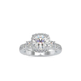 Ivana Jewels Rings White Gold / 14KT 1.75 Carat Round Solitaire Diamond Verragio Insignia Engagement Ring