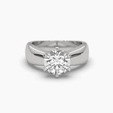 Ivana Jewels Rings White Gold / 14KT 2 Carat Classic Solitaire Round Diamond Eternal Elegance Ring