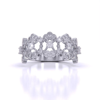 Ivana Jewels Rings White Gold / 14KT Bouquet of Allure