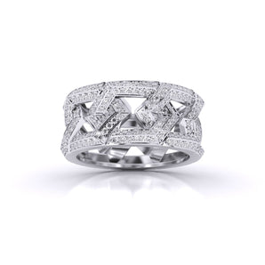 Ivana Jewels Rings White Gold / 14KT Brilliant Round Cut Diamond Universal Ring