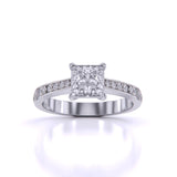 Ivana Jewels Rings White Gold / 14KT Claudette Ring