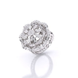 Ivana Jewels Rings White Gold / 14KT Diamond Charm Ring