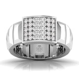 Ivana Jewels Rings White Gold / 14KT Dominance in Style Band Ring