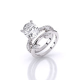 Ivana Jewels Rings White Gold / 14KT Entwined Elegance Ring