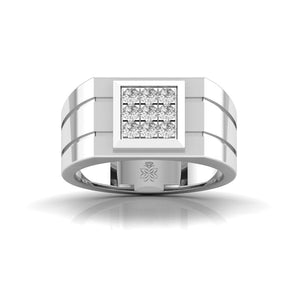 Ivana Jewels Rings White Gold / 14KT Everyday Elegance For Him