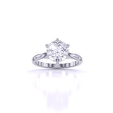 Ivana Jewels Rings White Gold / 14KT Everyday Elegance Solitaire