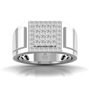 Ivana Jewels Rings White Gold / 14KT Hunky Style Ring For Him