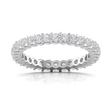 Ivana Jewels Rings White Gold / 14KT Timeless Radiance Diamond Eternity Ring