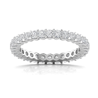 Ivana Jewels Rings White Gold / 14KT Timeless Radiance Diamond Eternity Ring
