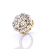 Ivana Jewels Rings Yellow Gold / 14KT Diamond Charm Ring