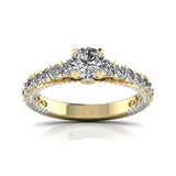 Ivana Jewels Rings Yellow Gold / 14KT Diamond Infinity Sparkle