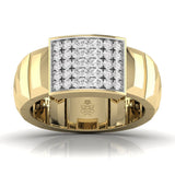 Ivana Jewels Rings Yellow Gold / 14KT Dominance in Style Band Ring