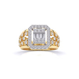 Ivana Jewels Rings Yellow Gold / 14KT Fancy Baguette & Round Shape Diamonds Ring
