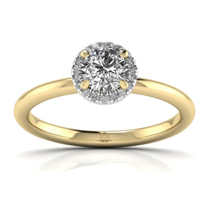 Ivana Jewels Rings Yellow Gold / 14KT Golden Glow Solitaire