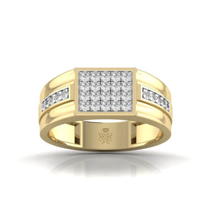 Ivana Jewels Rings Yellow Gold / 14KT Majestice Promise Engagement Ring