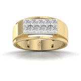 Ivana Jewels Rings Yellow Gold / 14KT Radiant Boldness Men's Diamond Ring