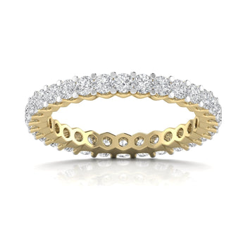 Ivana Jewels Rings Yellow Gold / 14KT Timeless Radiance Diamond Eternity Ring