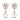 Buy Flower Shape Diamond Dangler Earring from Ivana Jewels Best lab grown diamond jewellery brand