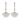 Buy Vintage Style Diamond Stud Earring from Ivana Jewels Best lab grown diamond jewellery brand