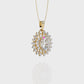 Delicate Gold Sunburst Necklace